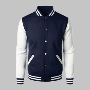 Chaqueta universitaria para hombre de alta calidad Chaqueta universitaria de algodón polar Letterman Chaqueta universitaria para hombre - Product Image 1