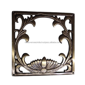 Perilla de metal de latón Premium hecha a mano con acabado antiguo para armarios, cajones y tocadores, diseño y tamaño múltiples - Product Image 4