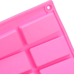 Rectangular 20-Cavity <b>Silicone</b> Mold <b>for</b> Yokan Chocolate Soap <b>Making</b> - Product Image 3
