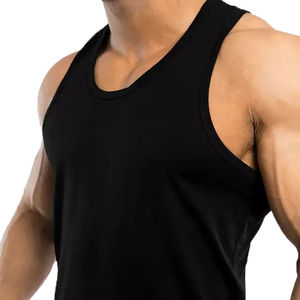 Débardeur Homme Personnalisé avec Logo 100% Coton, Coupe Ronde, Sans Manches, Écologique, Respirant et Séchage Rapide - Product Image 5