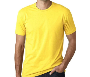 T-shirts décontractés pour hommes de haute qualité, 100% coton, imprimés sur mesure, col rond, manches courtes, séchage rapide et respirants, tailles plus grandes, vente en gros - Product Image 3