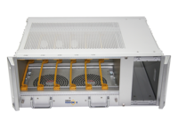 RDEKONO Boîtier Eurorack 3U 19 pouces, Châssis de panneau frontal personnalisé taille 6U, Accessoire Rittal, Plateau de ventilateur personnalisé 3342-3451 3342-3450
