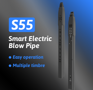 Fácil <span class=keywords><strong>de</strong></span> soplar, soplete eléctrico, <span class=keywords><strong>trompeta</strong></span>, saxofón, altavoces incorporados, instrumentos <span class=keywords><strong>de</strong></span> viento digitales - Product Image 5