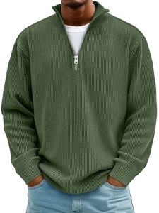 Autumn American Streetwear Brand High Street Hooded Fleece Sweatshirt Loose Zipper <b>Cardigan</b> Men Solid 100% 3D Embroidery new - Product Image 2