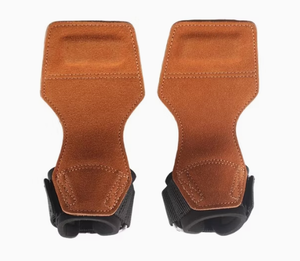 Poignées de gymnastique réglables en cuir premium Hardihood International avec fermeture auto-agrippante pour le cross-training, la musculation et le fitness - Product Image 5