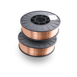 ลวดเชื่อม MIG แบบเคลือบทองแดง ER70S-6 สำหรับงานตัวถังรถยนต์ ขนาด 0.8 มม., 0.9 มม., 1.0 มม., 1.2 มม. บรรจุแบบม้วนและแบบดรัม - Product Image 1