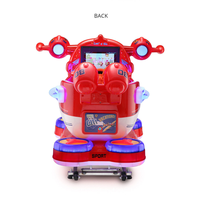 Meilleure machine de jeu pour enfants Crazy Plane avec lumières LED et musique, équipement d'arcade à monnayeur, disponible à l'exportation