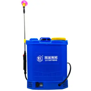 Pulverizador eléctrico de energía para agricultura, Lu Shyong LS-20E electroestática, mochila