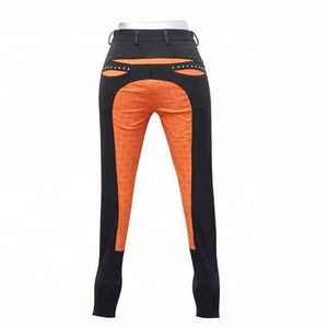 Pantalones de equitación de tela ligera de compresión para mejorar la circulación y el soporte muscular. - Product Image 1