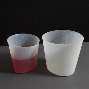 Measuring Cup Oval Bevel Liquid Tool Cup Visual Double Scale Measuring Cup <b>Silicone</b> Mold - Product Image 4