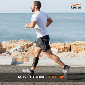 Manchon de soutien pour tibia et mollet en néoprène léger et respirant pour la course à pied – Vente en gros - Product Image 2