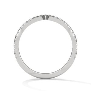 Elegante Anillo de Eternidad con Diamantes Cultivados en Laboratorio, Corte Baguette, Esmeralda, Plata con Acabado en Oro Blanco, para Joyería Nupcial - Product Image 3