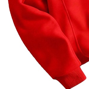 Sweat-shirts tendance à double couche avec coutures apparentes pour hommes, coupe oversize, en molleton de coton épais, manches raglan, style streetwear, fourniture OEM - Product Image 5