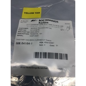 AMAT 0020-24913 BST 101 Pedestal de 8 pulgadas para cobertura SST - Equipo y piezas de semiconductores de confianza de la marca global legada - Product Image 3