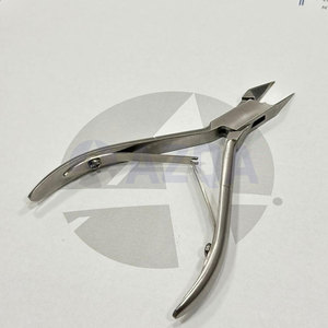 Pince à cuticules de précision à pointe fine en acier inoxydable, outil de coupe des ongles pour manucure et pédicure - Product Image 2