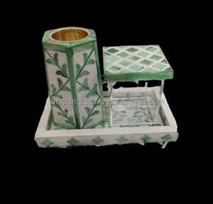 Quemador Bakhoor hecho a mano Celestial Oud con fregona y tarro acrílico, lujoso juego decorativo árabe para uso espiritual - Product Image 4