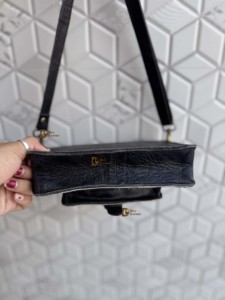 Bolso Bandolera de Cuero Genuino para Mujer, Estilo Western, de Piel de Vaca con Pelo, Bohemio, en Oferta, para Uso Diario - Product Image 3