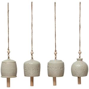 Clochettes rustiques en métal à suspendre, découpées au laser, de haute qualité, étanches, pour décorations de Noël et de fêtes - Product Image 2