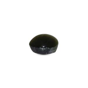 Natural Green Catseye Loose Gemstone 4.95 Carat Oval Cabochon for Fine Jewelry - Product Image 3