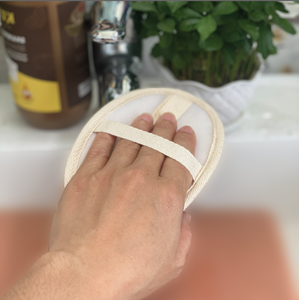 Vegan Friendly Natural Loofah Bath Sponge Organic Body Scrubber Plastic-Free Shower Sponge for Sustainable Personal Care - Product Image 6