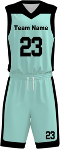 Uniforme de Baloncesto Deportivo Ligero de Diseño Sólido, en Diferentes Colores, con Tela Suave de Poliéster Cómodo - Product Image 4
