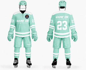 Uniforme de Hockey sobre Hielo de Manga Larga de la Mejor Calidad, Ropa Deportiva, Uniforme de Hockey sobre Hielo en Oferta, Nuevo Uniforme de Hockey sobre Hielo - Product Image 1