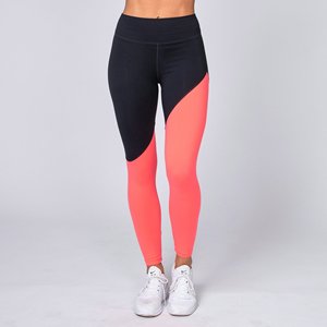 Leggings de Yoga Negros para Mujer, Diseño Único, Estilo Urbano, Sin Costuras, Cintura Elástica, Personalizables, para Invierno - Product Image 3