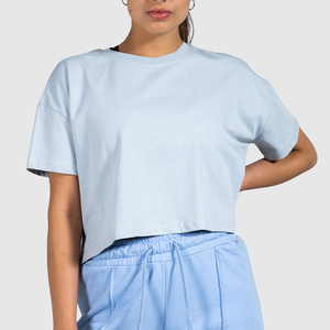 T-shirts amples imprimés pour femmes, qualité supérieure, écologiques, pour l'été - Product Image 1