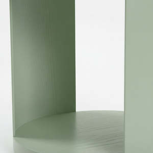 Table d'appoint décorative, table basse moderne en bois d'hévéa du Vietnam, MDF et placage de chêne, meuble décoratif pour salon - Product Image 5