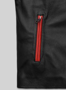 Chaqueta de Cuero Nueva Colección, Resistente al Viento, para Hombre y Mujer, Estilos Personalizados, Charlotte Burnt, Múltiples Colores, 2026 - Product Image 3