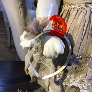 ชุดสายรัดผมแฟนซีสำหรับปาร์ตี้ฤดูใบไม้ผลิสำหรับทารกแรกเกิดและเด็กชุดมีขนประดับด้วยขนสัตว์มีลายดอกไม้ดีไซน์ใหม่ - Product Image 4