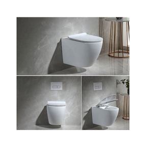 ห้องน้ำแขวนผนังดีไซน์ล่าสุดคอลเลกชันวัสดุเซรามิกทันสมัย - Product Image 1