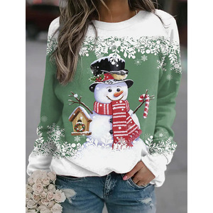 Unisex Merry <b>Christmas</b> Raglan Sleeve Long Sleeve Color Block Front Logo Eco-Friendly Breathable <b>T</b>-<b>Shirt</b> - Product Image 3