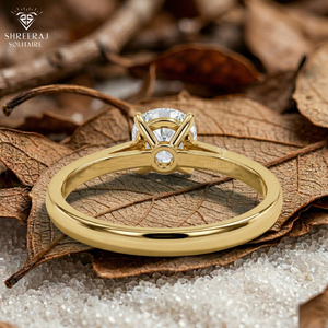 Joyería de Diamantes Cultivados en Laboratorio Personalizada al por Mayor, Anillo de Diamantes de Corte Cojín de 1.50 Quilates con Diseño Solitario en Oro Real de 18K para Parejas - Product Image 2