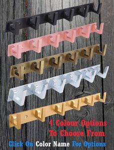 Porte-serviettes mural extra long en laiton antique, robuste, pour salle de bain - Product Image 4