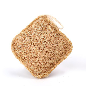 Almohadilla de espuma natural para fregar, esponja de lufa para ducha, cuidado de la piel corporal, depuradores de baño, almohadillas ecológicas para fregar - Product Image 1