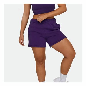 ANASRCO WEARS Nouveaux shorts pour femmes, best-sellers, design simple, vêtements de fitness et d'entraînement, extensibles, en spandex/polyester, coupe ajustée - Product Image 1