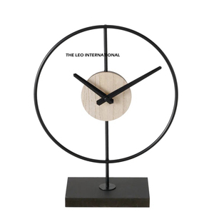 New Arrival Classy Desk Ornament <b>Table</b> <b>Clock</b> Fancy Style Metal Customize Color & Size Brass Antique Finished - Product Image 6