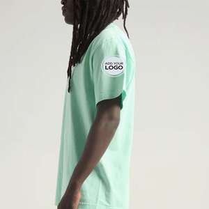 T-shirts personnalisés Shaka Wear Style Max, poids lourd, respirants, grandes tailles, 7,5 oz, polyester/coton, t-shirts vierges - Product Image 1