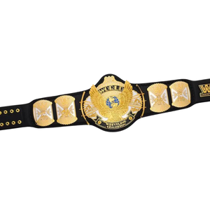 Ceinture de championnat de lutte mondiale, design aigle doré premium avec sangle noire et logo W audacieux, haute qualité, personnalisable - Product Image 6