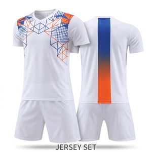 OEM Service Premium Custom Football Jersey Set Lightweight Breathable Quick Dry Short Unisex Teams <b>Soccer</b> Sports Kit for - Product Image 6