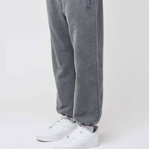 Pantalon de jogging évasé décontracté pour homme, de haute qualité, avec taille élastique, style empilé, conçu sur mesure - Product Image 2