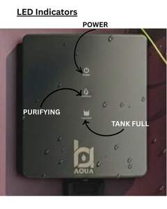 Système de purification d'eau CANIX MAGENTA, système de traitement d'eau en cinq étapes, système d'osmose inverse domestique, système RO sans vis - Product Image 4