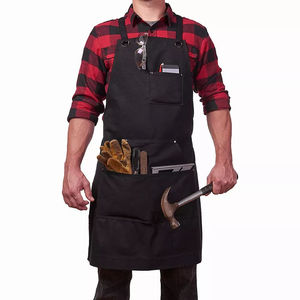 Elegante delantal de cuero para camareros y profesionales de la hostelería con un ajuste ceñido y un acabado de apariencia profesional. - Product Image 2