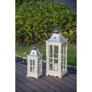 Wooden <b>Hurricane</b> <b>Lantern</b> Holder Decorative Indoor Outdoor Candle Jar for Home Garden Wedding Multiple Sizes Available - Product Image 3
