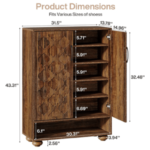 <b>Shoe</b> <b>Storage</b> Cabinet Comfy Living <b>Shoe</b> Racks - Product Image 1