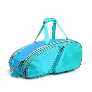 Fabricante de Bolsas de Raquetas Personalizadas OEM, Bolsa de Raquetas de Tenis Profesional con Múltiples Compartimentos para Entrenamiento Deportivo - Product Image 5