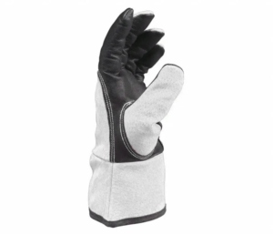 Gants de sécurité en cuir de vachette pleine fleur pour soudage TIG, résistants à la chaleur, aux étincelles et au feu, pour usage industriel sûr - Product Image 5