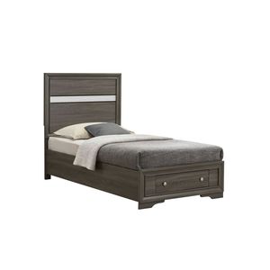 Letto Singolo Madrid G02305B TB Colore Grigio - Product Image 6