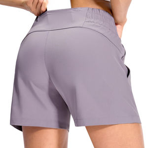 Pantalones cortos para correr para mujer, material ligero, ideal para entrenamiento físico, trotar, deportes al aire libre y uso informal, pantalones cortos para mujer - Product Image 2